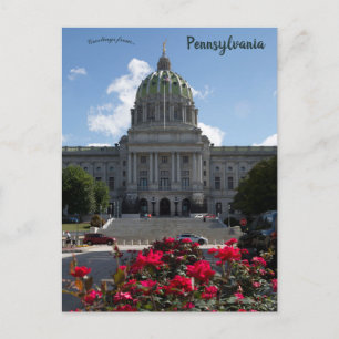 Carte Postale Pennsylvania State Capitol Harrisburg Pennsylvanie