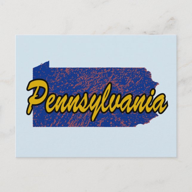 Carte Postale Pennsylvanie (Devant)