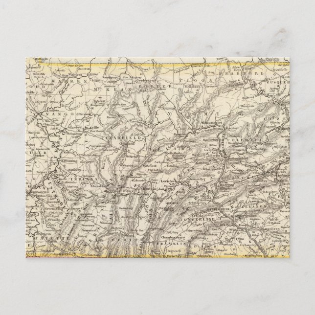Carte Postale Pennsylvanie (Devant)