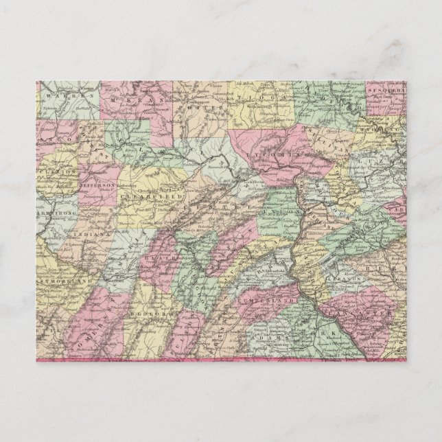 Carte Postale Pennsylvanie 7 (Devant)