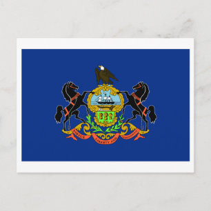 Carte Postale Pennsylvanie FLAG International