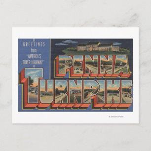 Carte Postale Pennsylvanie - Pennsylvania Turnpike