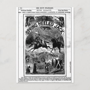 Carte Postale penny dreadful - spring-heeled jack