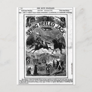 Carte Postale penny dreadful - spring-heeled jack