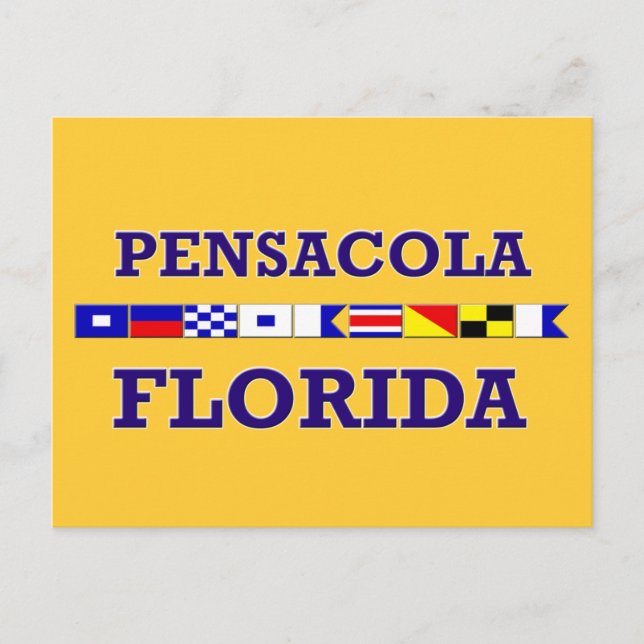 Carte postale Pensacola (Devant)