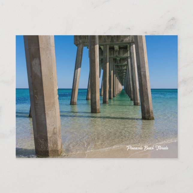 Carte postale Pensacola Beach Pier (Devant)