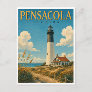 Carte Postale Pensacola Floride Phare de Pensacola GeoSaga