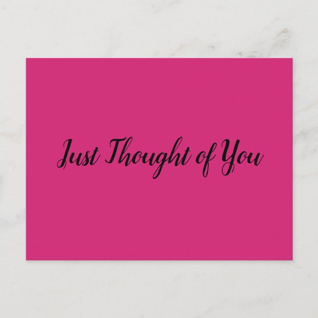 Carte postale - Pensée : Félicitations ! (Devant)