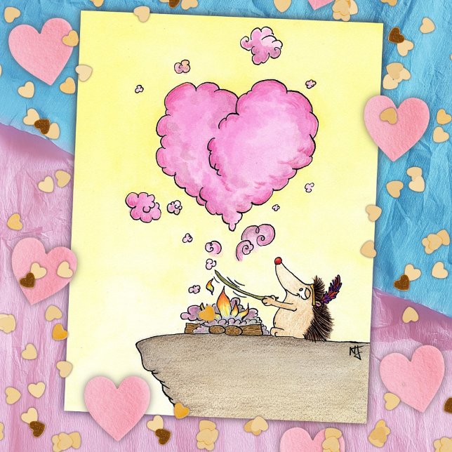 Carte postale Pensées pour toi (Créateur téléchargé)