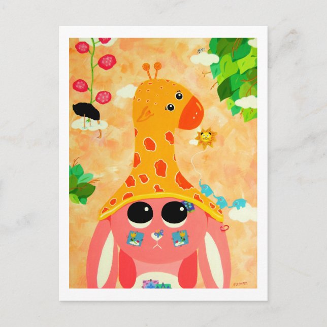 Carte Postale Pensées sauvages (Devant)