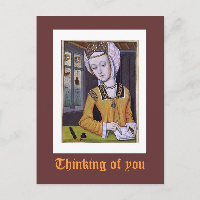 Carte Postale Penser à toi (Devant)