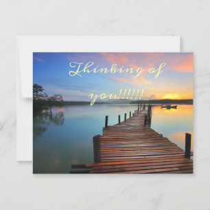 Carte Postale Penser à votre nature