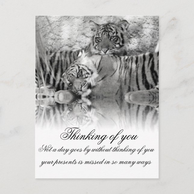 Carte Postale Penser à vous_ (Devant)