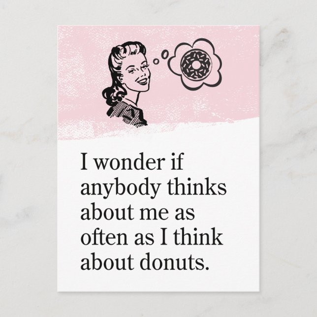 Carte Postale Pensez à Donuts Pandemic Postcard (Devant)