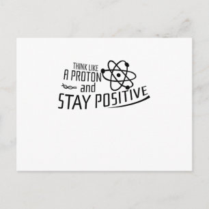 Carte Postale Pensez À Un Don De Cool Proton Science
