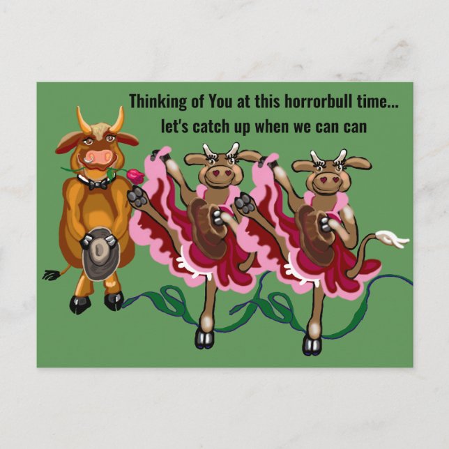 Carte Postale Pensez à vous (Devant)