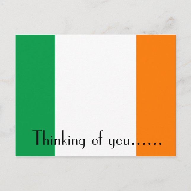 CARTE POSTALE PENSEZ À VOUS IRLANDE (Devant)