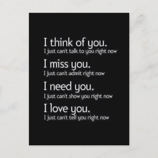 CARTE POSTALE PENSEZ QUE MANS A BESOIN D'AIMER VOUS RELATIONS SO