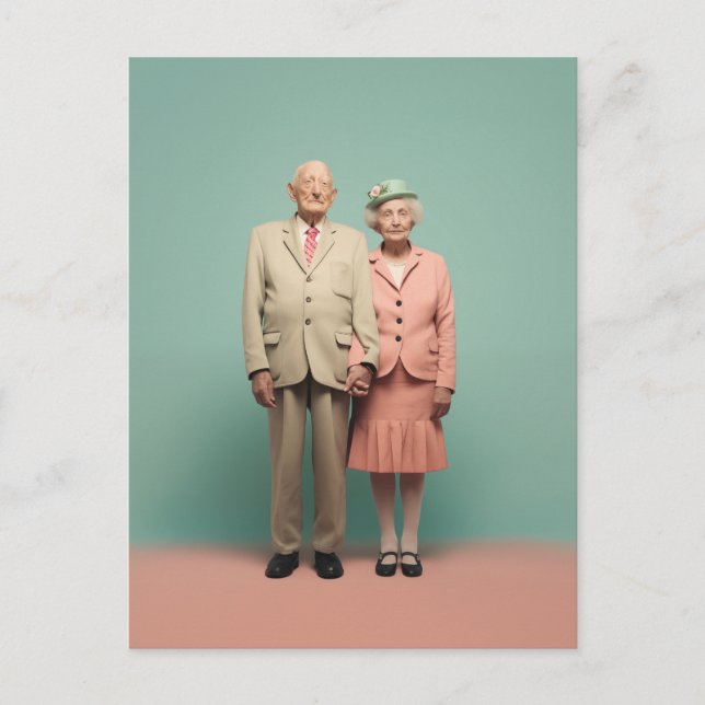 Carte Postale Pensionados En Pastel (Devant)