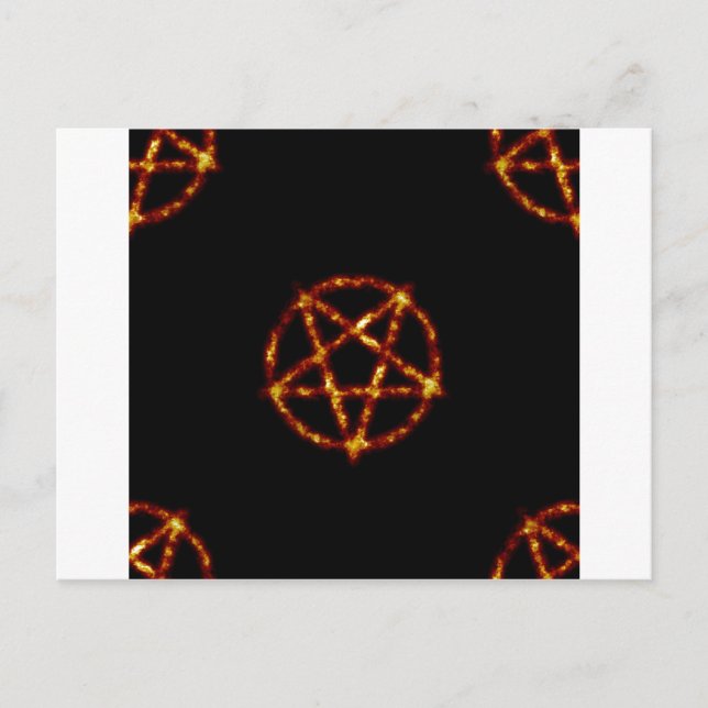 Carte Postale pentagramme (Devant)