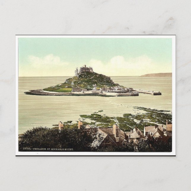 Carte Postale Penzance, Mont St. Michael, Cornwall, Angleterre c (Devant)