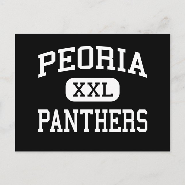 Carte Postale Peoria - Panthers - Lycée - Peoria Arizona (Devant)