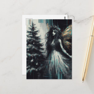 Carte Postale Pépin de Noël Fée
