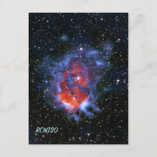 Carte Postale Pépinière stellaire RCW120, gomme 58