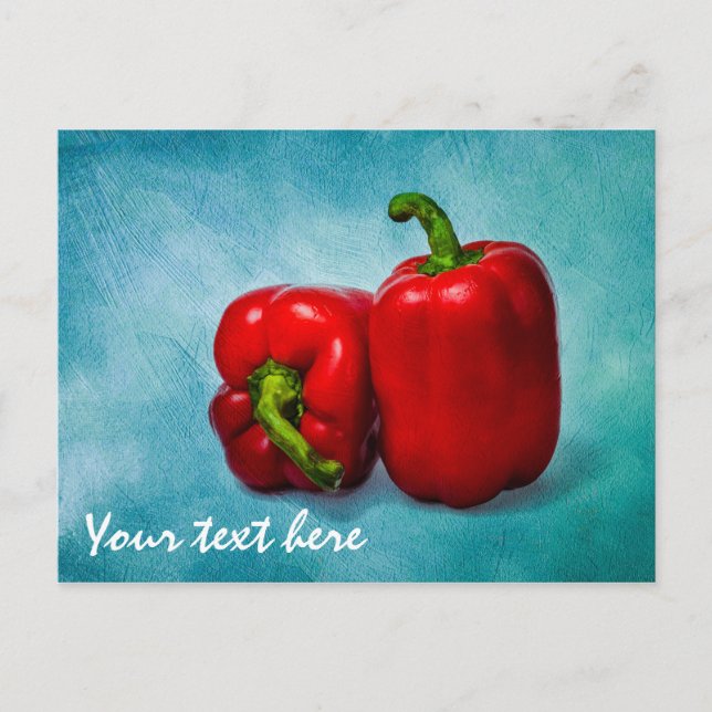 Carte Postale Peppers Red Bell (Devant)