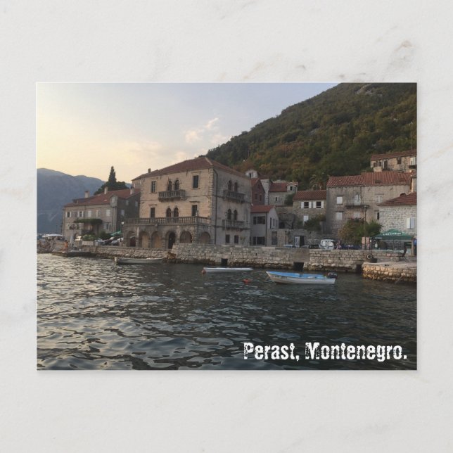 Carte postale Perast (Devant)