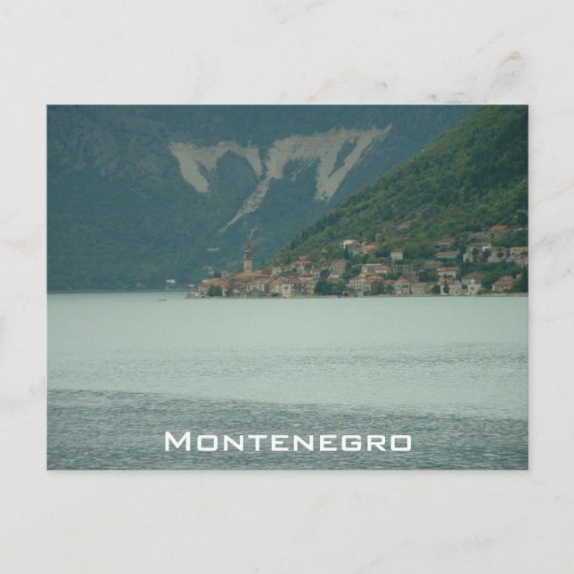 Carte Postale Perast et Boka Kotorska (Devant)