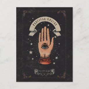 Carte Postale PERCIVAL GRAVES™ Magic Hand Graphic