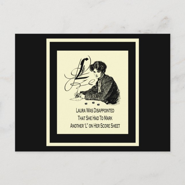 Carte Postale Perdant de Bunco (Devant)