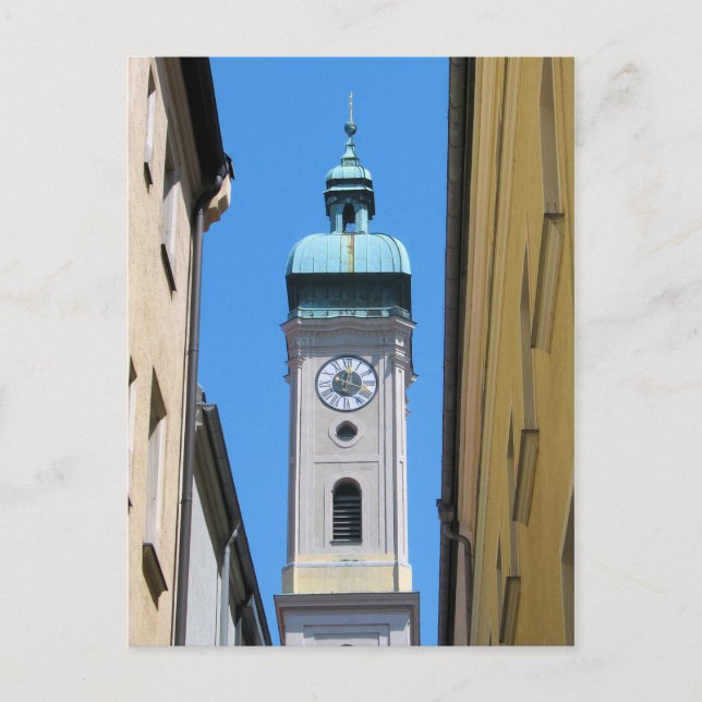 Carte Postale Perdu dans le temps à Munich, Allemagne (Devant)