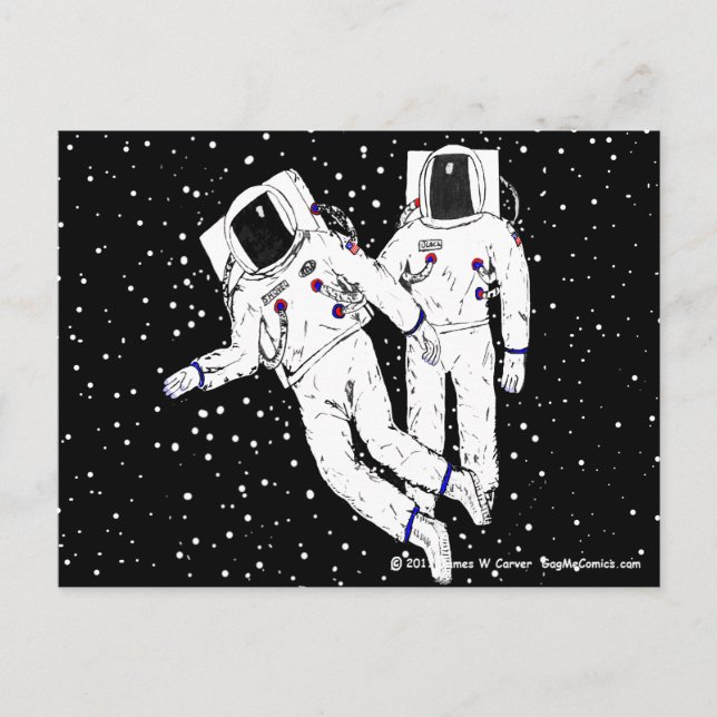 Carte postale "Perdu de poids" (Devant)