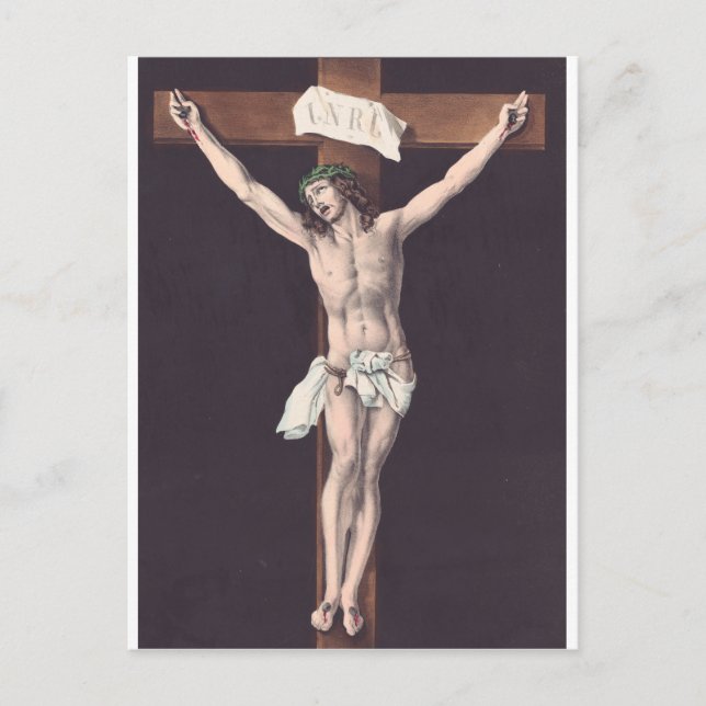 Carte Postale Père, entre tes mains, je recommande mon esprit (Devant)