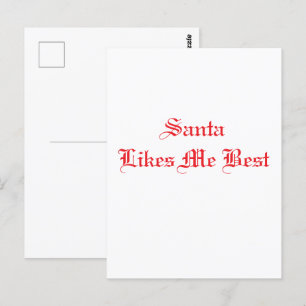 Carte Postale Père Noël