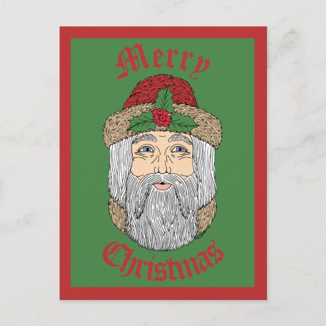 Carte Postale Père Noël (Devant)