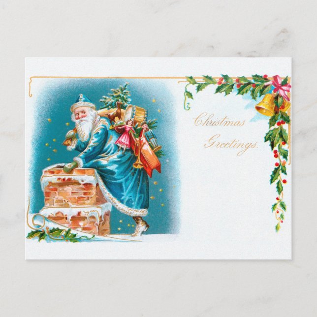 Carte Postale Père Noël (Devant)