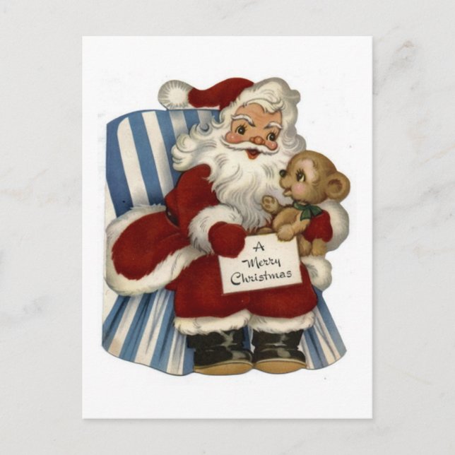 Carte Postale Père Noël (Devant)