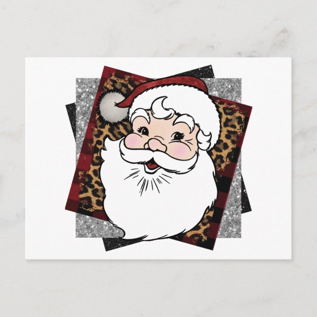 Carte Postale Père Noël (Devant)