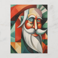 Père Noël Abstrait