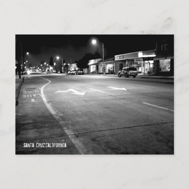 Carte Postale père Noël Cruz, Californie (Devant)