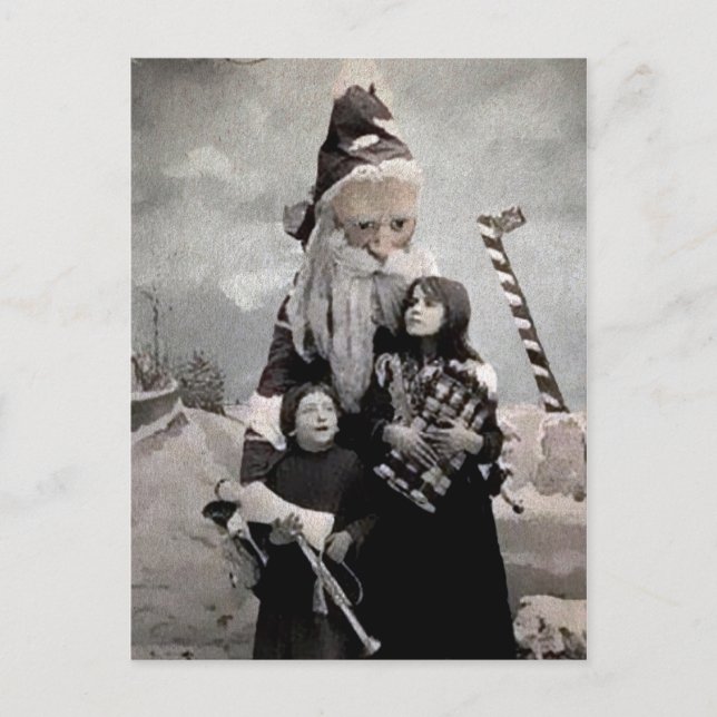 Carte postale Père Noël déplaisante (Devant)
