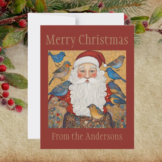Carte postale père Noël Joyeux Noël (Créateur téléchargé)