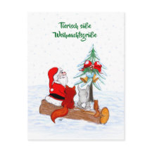 Père Noël Lapin Renard Écureuil, Allemand