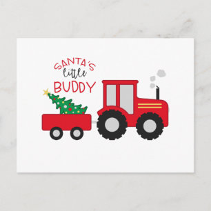 Carte Postale père Noël Lil' Buddy