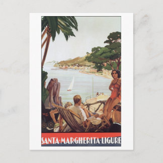 Carte Postale Père Noël Margherita Ligure