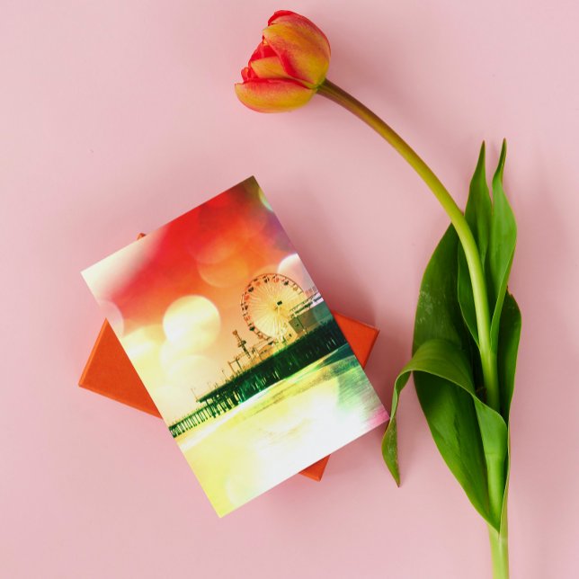 Carte Postale Père Noël Monica Pier - Couleurs éclatantes Photo  (Créateur téléchargé)