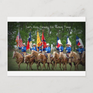 Carte Postale père Noël Rosa Palomino Club Vernon, Texas